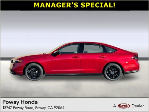 New 2025 Honda Accord SE image 1