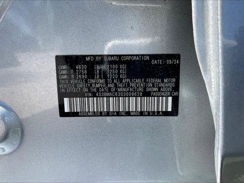 Certified 2025 Subaru Legacy Premium AWD/4WD image 32