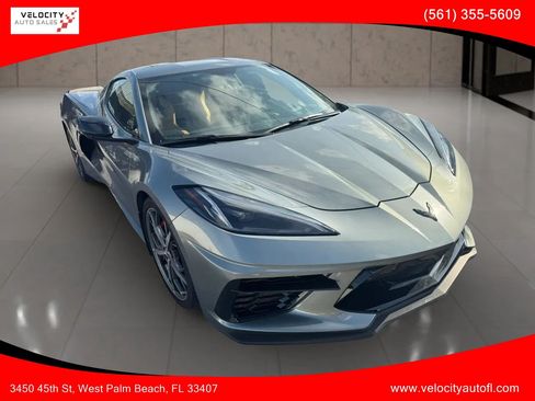 Used 2023 Chevrolet Corvette Stingray Preferred Cpe w/ Z51 Performance Package RWD image 1