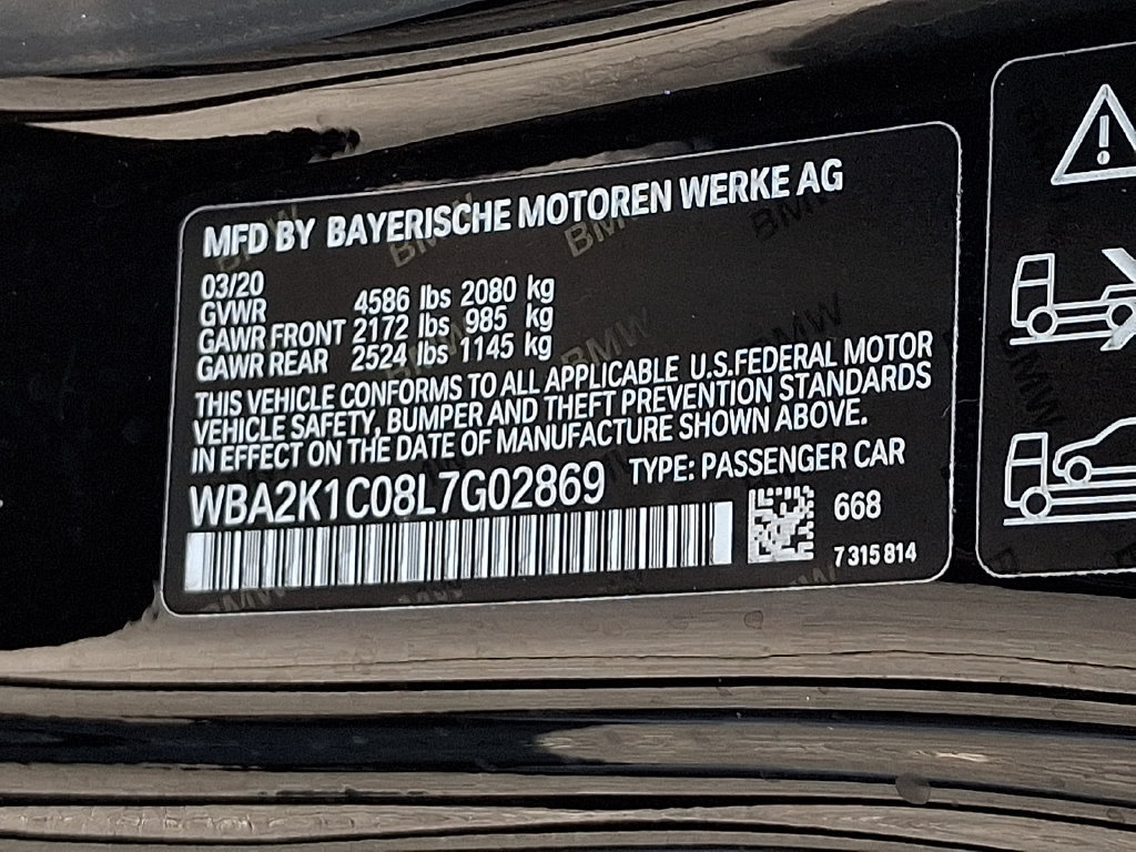 Used 2020 BMW 230i xDrive Convertible w/ Premium Package AWD/4WD image 28