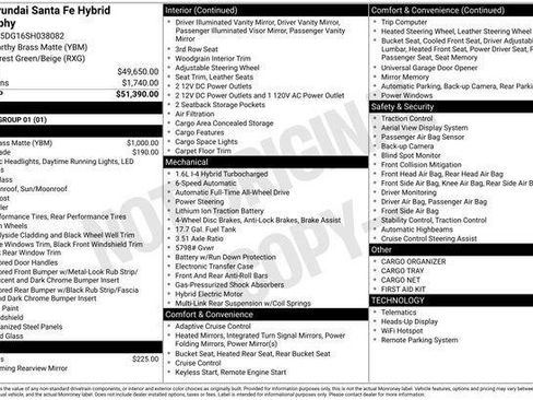 New 2025 Hyundai Santa Fe Calligraphy image 4