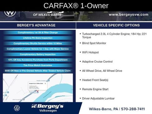 Certified 2024 Volkswagen Tiguan SE R-Line AWD/4WD image 3