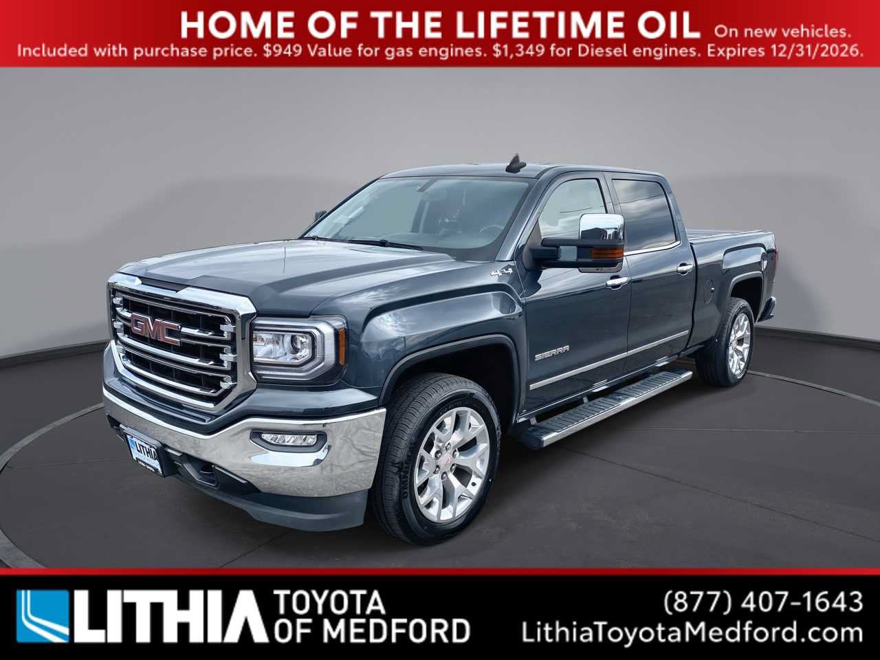 Used 2018 GMC Sierra 1500 SLT w/ SLT Premium Package AWD/4WD image 1