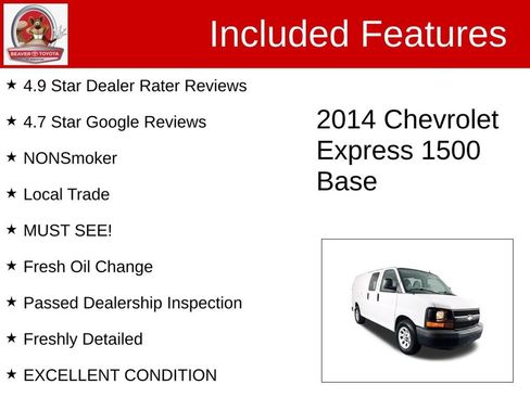 Used 2014 Chevrolet Express 1500 image 4