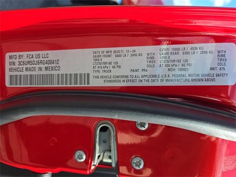 Used 2024 RAM 2500 Big Horn w/ Bed Utility Group image 12