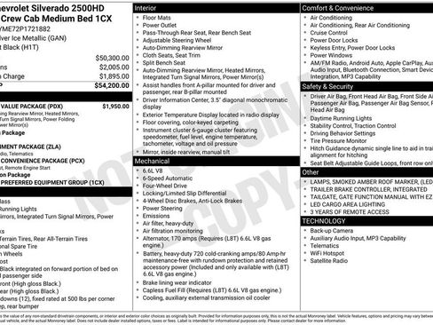 Used 2023 Chevrolet Silverado 2500 Custom w/ Custom Value Package image 6