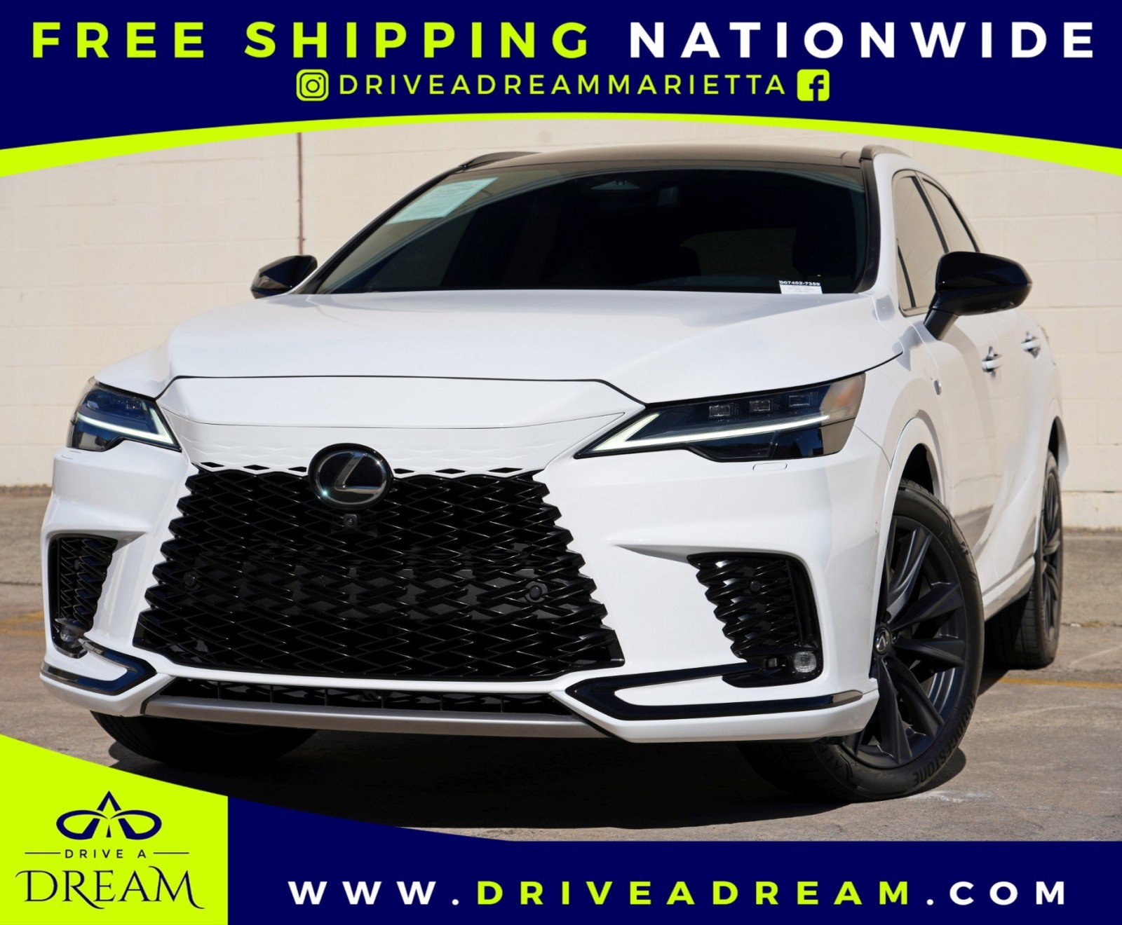 Used 2023 Lexus RX 500h F Sport w/ Cold Area Package AWD/4WD image 1