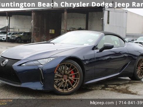 Used 2021 Lexus LC 500 Convertible w/ Touring Package image 7