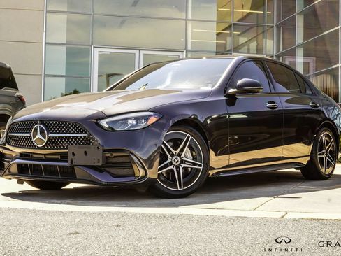 Used 2023 Mercedes-Benz C 300 4MATIC Sedan w/ AMG Line w/ Night Package image 1