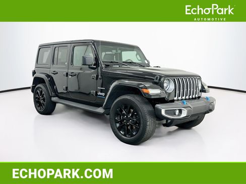 Used 2023 Jeep Wrangler Sahara AWD/4WD image 1