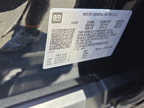 New 2026 GMC Yukon AT4 w/ AT4 Premium Plus Package AWD/4WD image 4