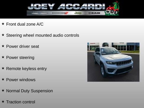 New 2025 Jeep Grand Cherokee Laredo image 8