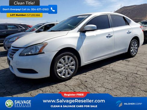 Used 2015 Nissan Sentra SV FWD image 1