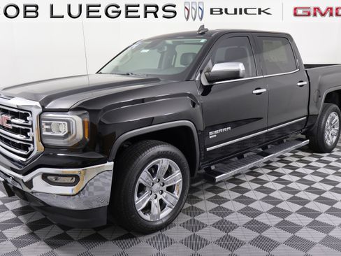 Certified 2018 GMC Sierra 1500 SLT w/ Enhanced Driver Alert Package RWD image 5
