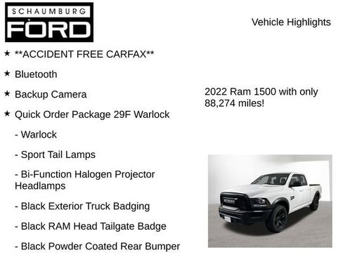 Used 2022 RAM 1500 Classic Warlock AWD/4WD image 7