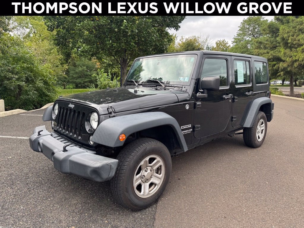 Used 2015 Jeep Wrangler Unlimited Sport w/ Connectivity Group AWD/4WD image 1
