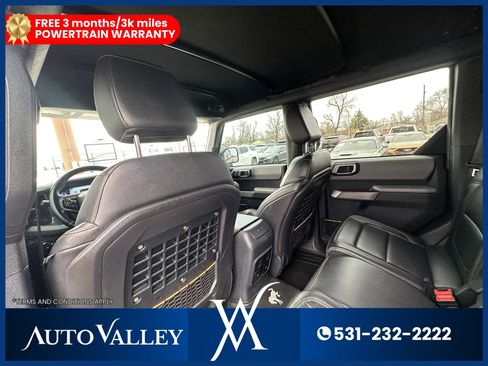 Used 2022 Ford Bronco Badlands w/ Sasquatch Package AWD/4WD image 23