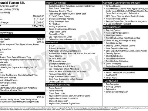 Used 2022 Hyundai Tucson SEL image 10