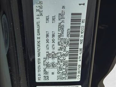 Certified 2025 Toyota Tacoma SR RWD image 27