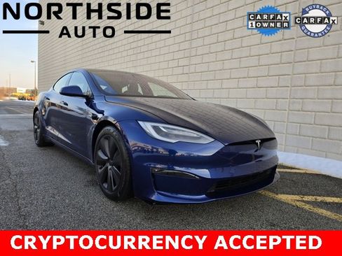Used 2021 Tesla Model S Plaid image 1
