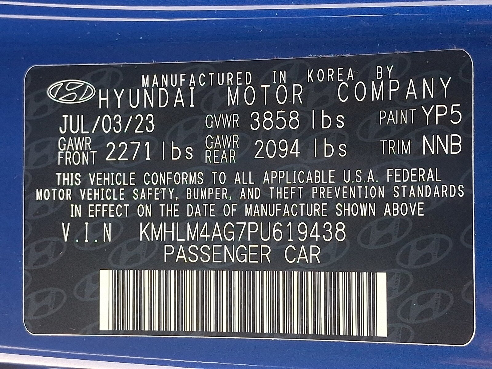 Certified 2023 Hyundai Elantra SEL FWD image 27