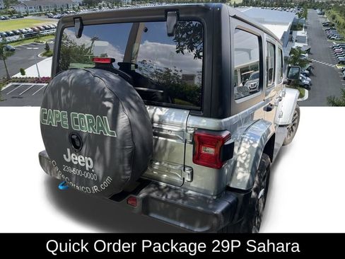 Used 2023 Jeep Wrangler Unlimited Sahara w/ Cold Weather Group image 3