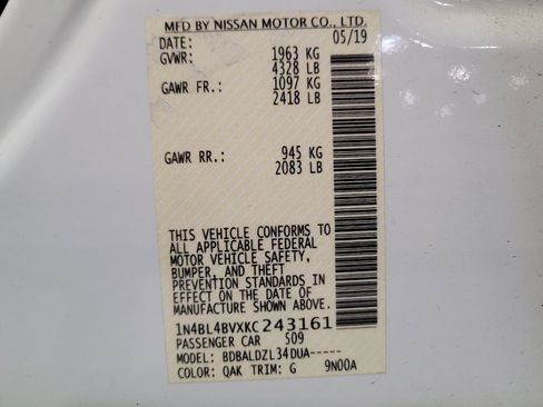 Used 2019 Nissan Altima 2.5 S image 33