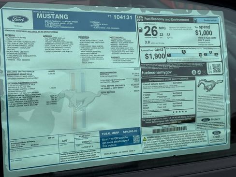 New 2026 Ford Mustang Premium image 7