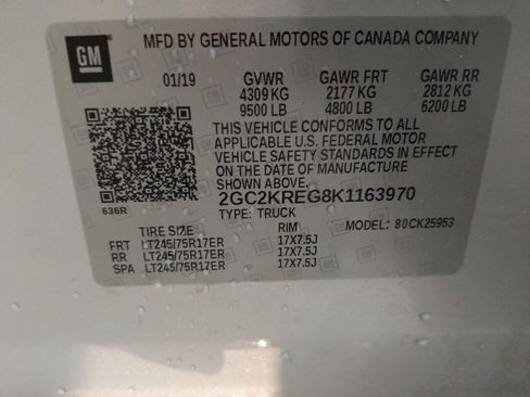 Used 2019 Chevrolet Silverado 2500 W/T w/ WT Convenience Package AWD/4WD image 33