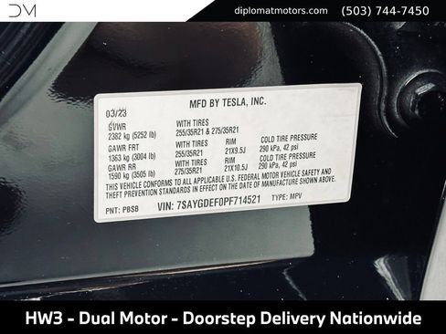 Used 2023 Tesla Model Y Performance AWD/4WD image 43