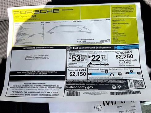 New 2026 Porsche Cayenne E-Hybrid image 41