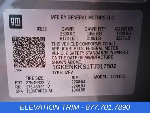 New 2026 GMC Acadia Elevation w/ Black Edition FWD image 30