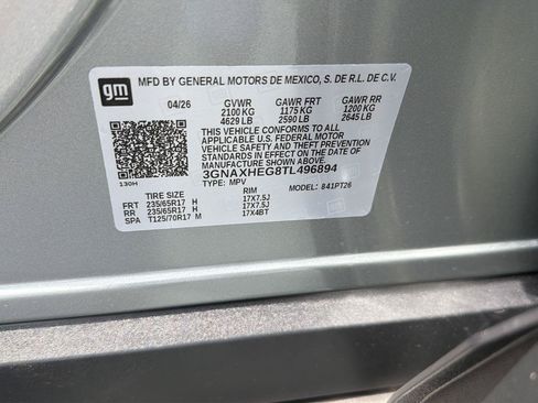 New 2026 Chevrolet Equinox LT FWD image 35