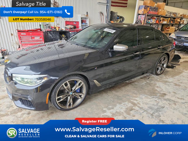 Used 2018 BMW M550i xDrive AWD/4WD image 1