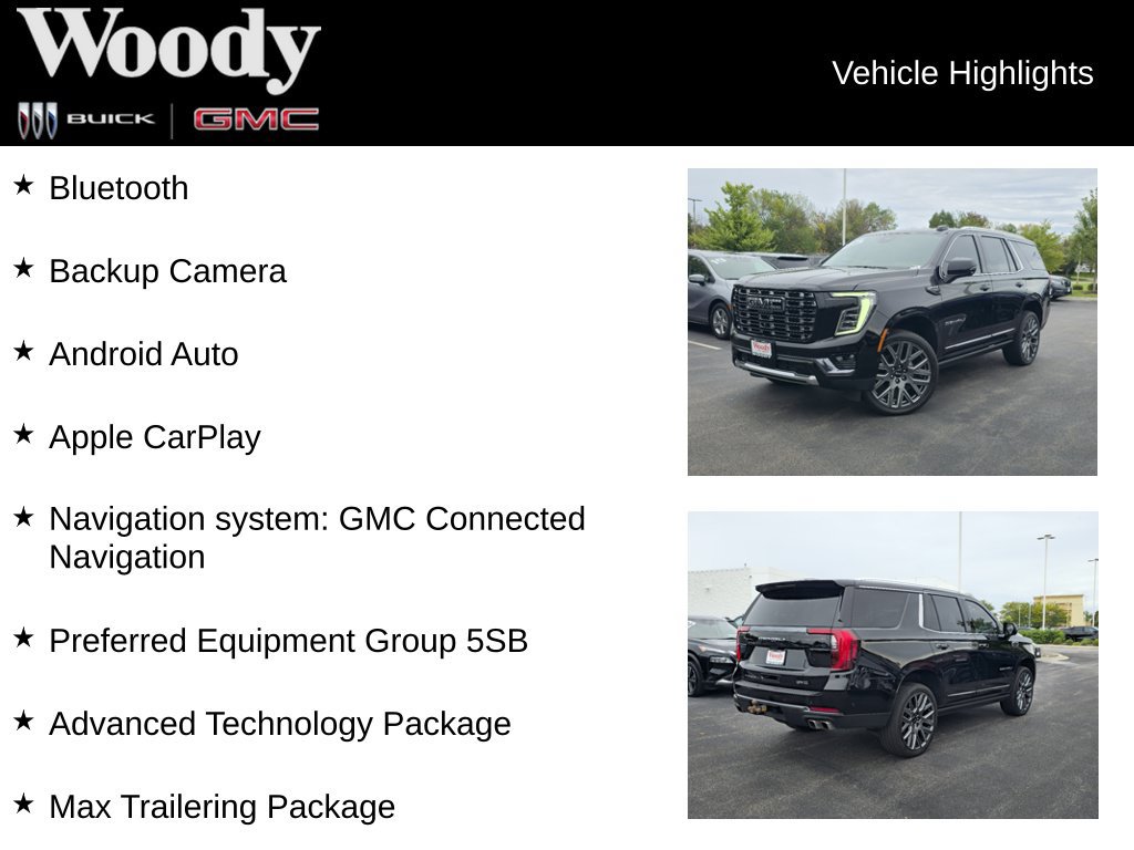 Certified 2025 GMC Yukon Denali Ultimate AWD/4WD image 3