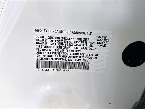 Used 2019 Honda Pilot EX-L image 35