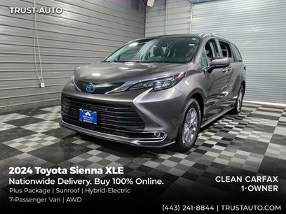 Used 2024 Toyota Sienna XLE w/ XLE Plus Package