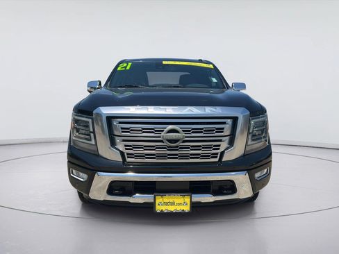 Used 2021 Nissan Titan Platinum Reserve w/ Off Road Protection Package AWD/4WD image 2