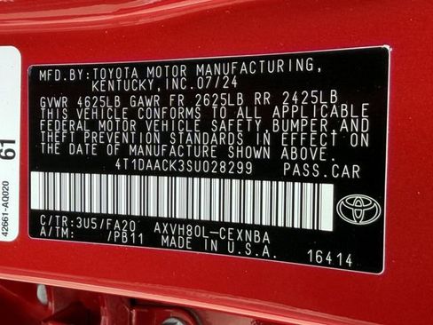 Certified 2025 Toyota Camry LE image 31