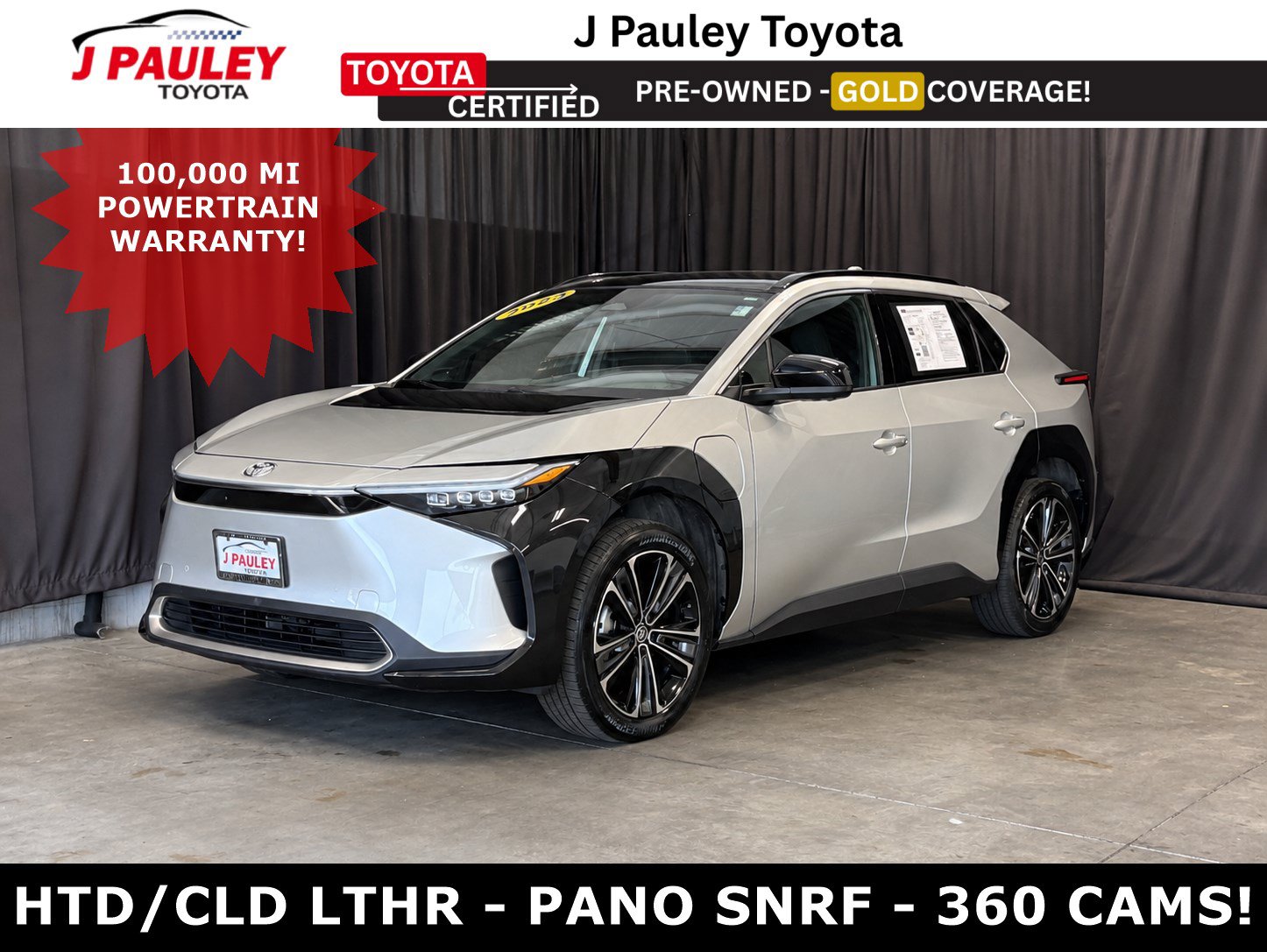 Certified 2023 Toyota bZ4X AWD w/ Weather Package image 1
