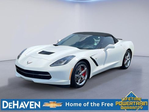 Used 2014 Chevrolet Corvette Stingray Convertible w/ 2LT Preferred Equipment Group RWD image 2