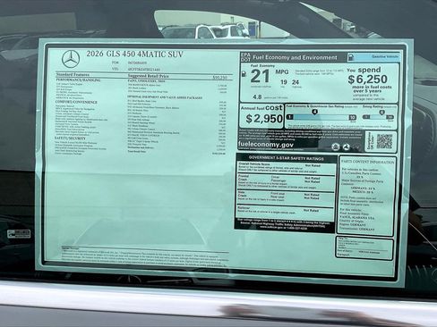 New 2026 Mercedes-Benz GLS 450 4MATIC image 14