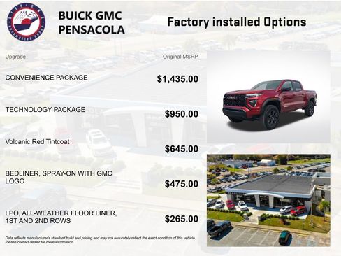 New 2025 GMC Canyon Elevation w/ Convenience Package image 3