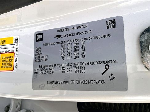 Used 2023 Cadillac Escalade Sport w/ LPO, ONYX Package image 34