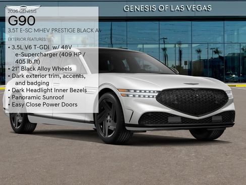 New 2026 Genesis G90 3.5T Prestige AWD/4WD image 3