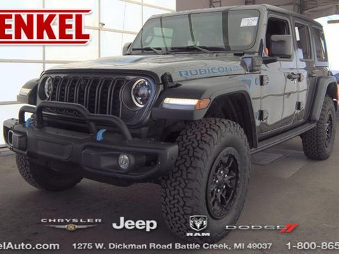 Used 2023 Jeep Wrangler Unlimited Rubicon 4xe AWD/4WD image 1