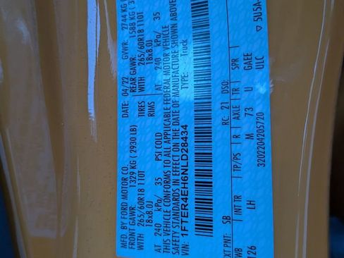 Used 2022 Ford Ranger XLT w/ Equipment Group 301A Mid image 34