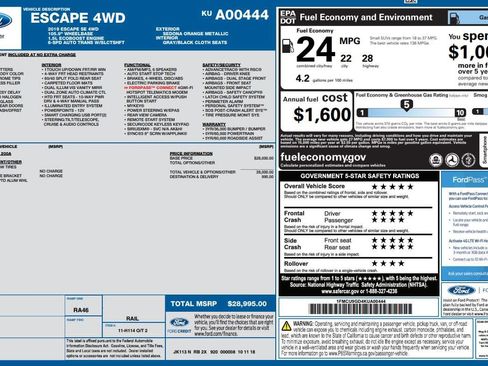 Used 2019 Ford Escape SE AWD/4WD image 3