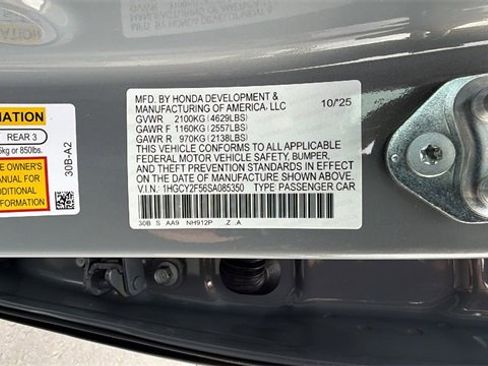 New 2025 Honda Accord Sport image 33