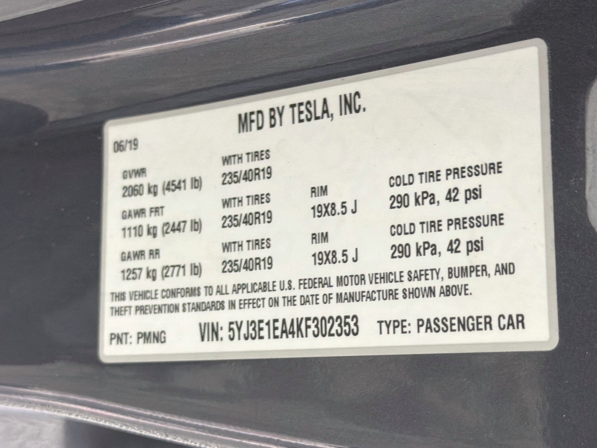 Used 2019 Tesla Model 3 Standard Range Plus RWD image 12